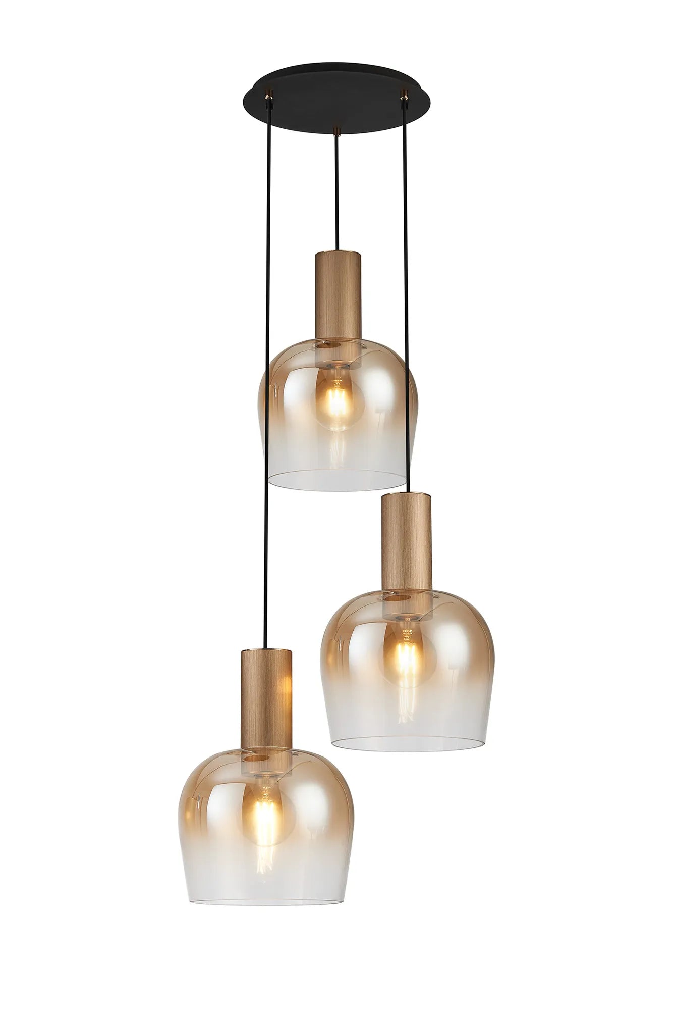 Camden 3/5 Lt Round Pendant In Various Finishes