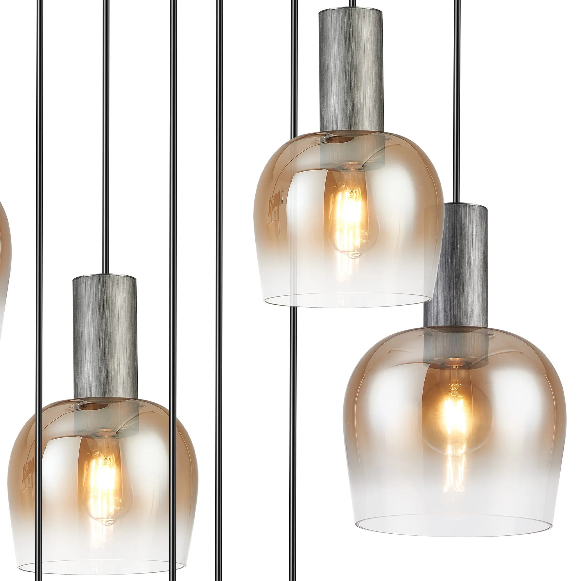 Camden 9 Light Round Pendant In Various Finishes