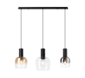 Camden 1m Linear Pendant, 3 x E27- Various Finishes