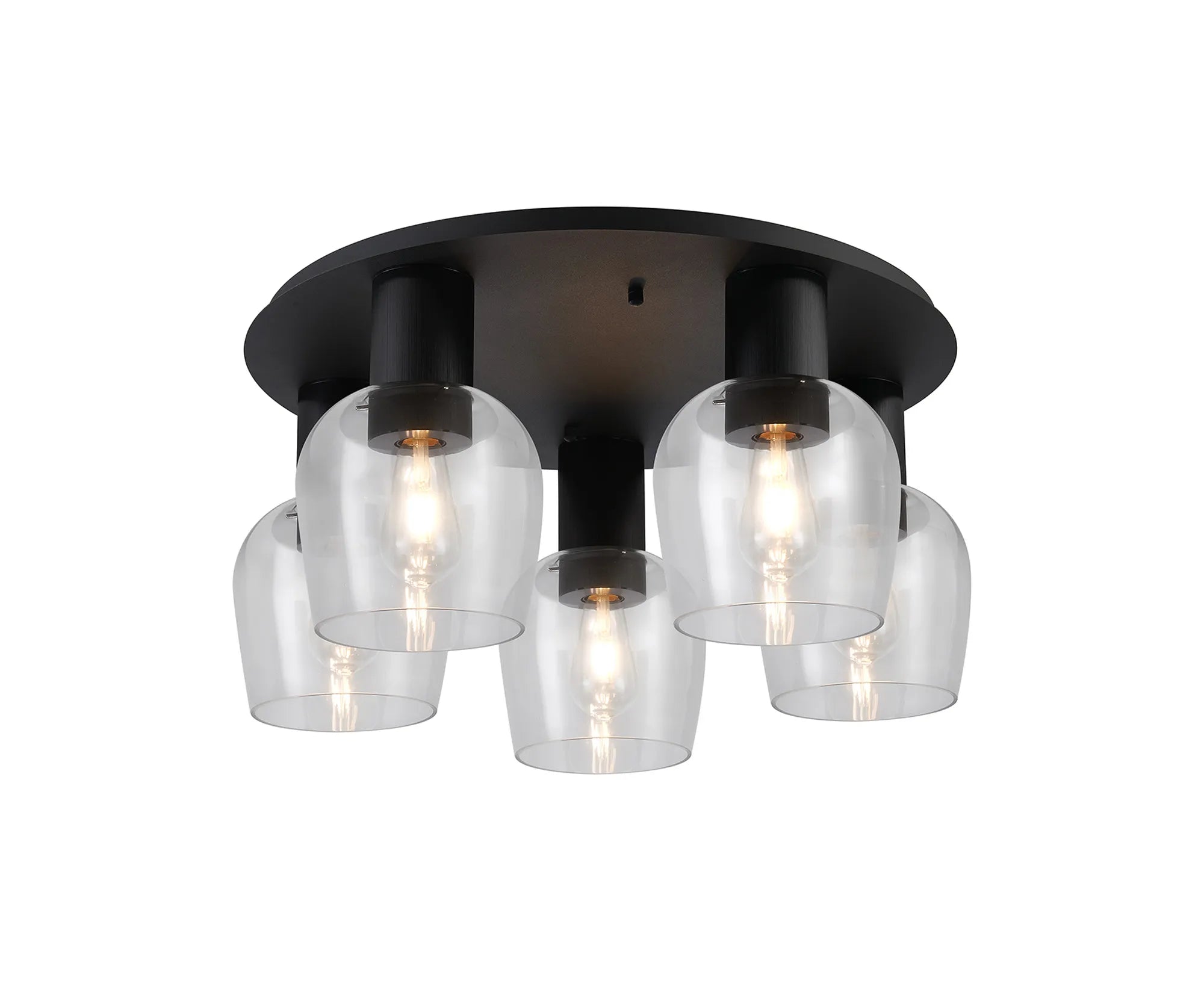 Camden 5Lt Round Ceiling Light- Various Sizes & Colors