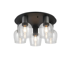 Camden 5Lt Round Ceiling Light- Various Sizes & Colors