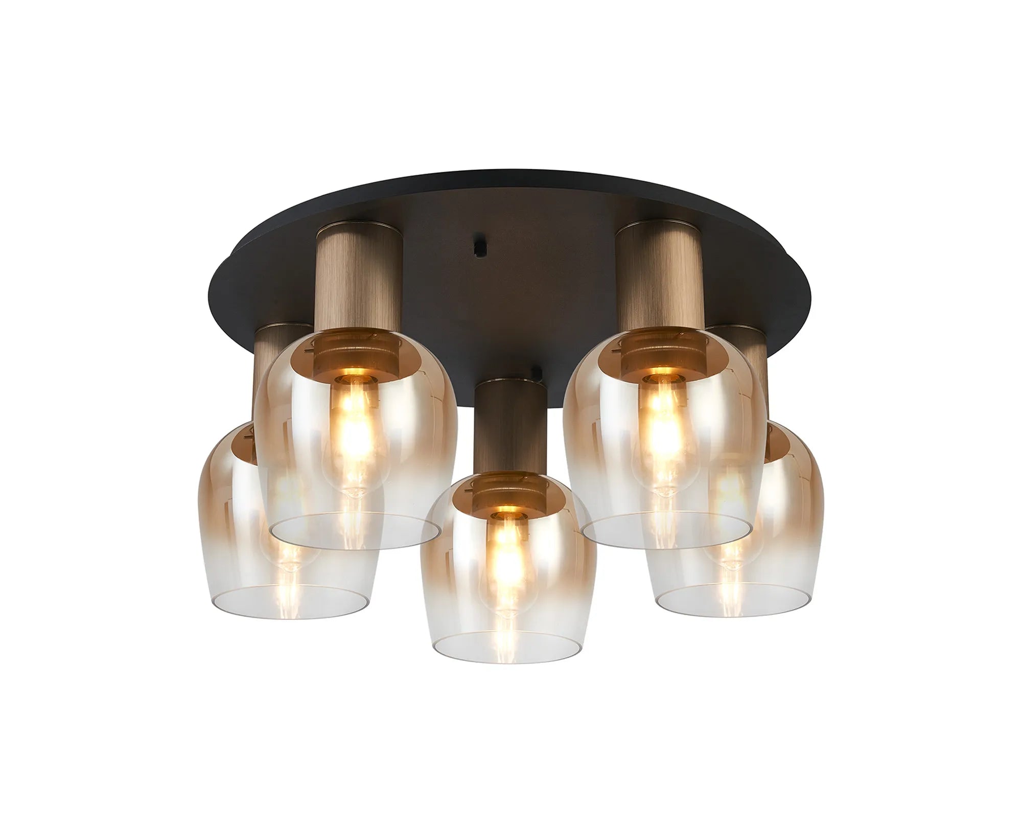 Camden 5Lt Round Ceiling Light- Various Sizes & Colors