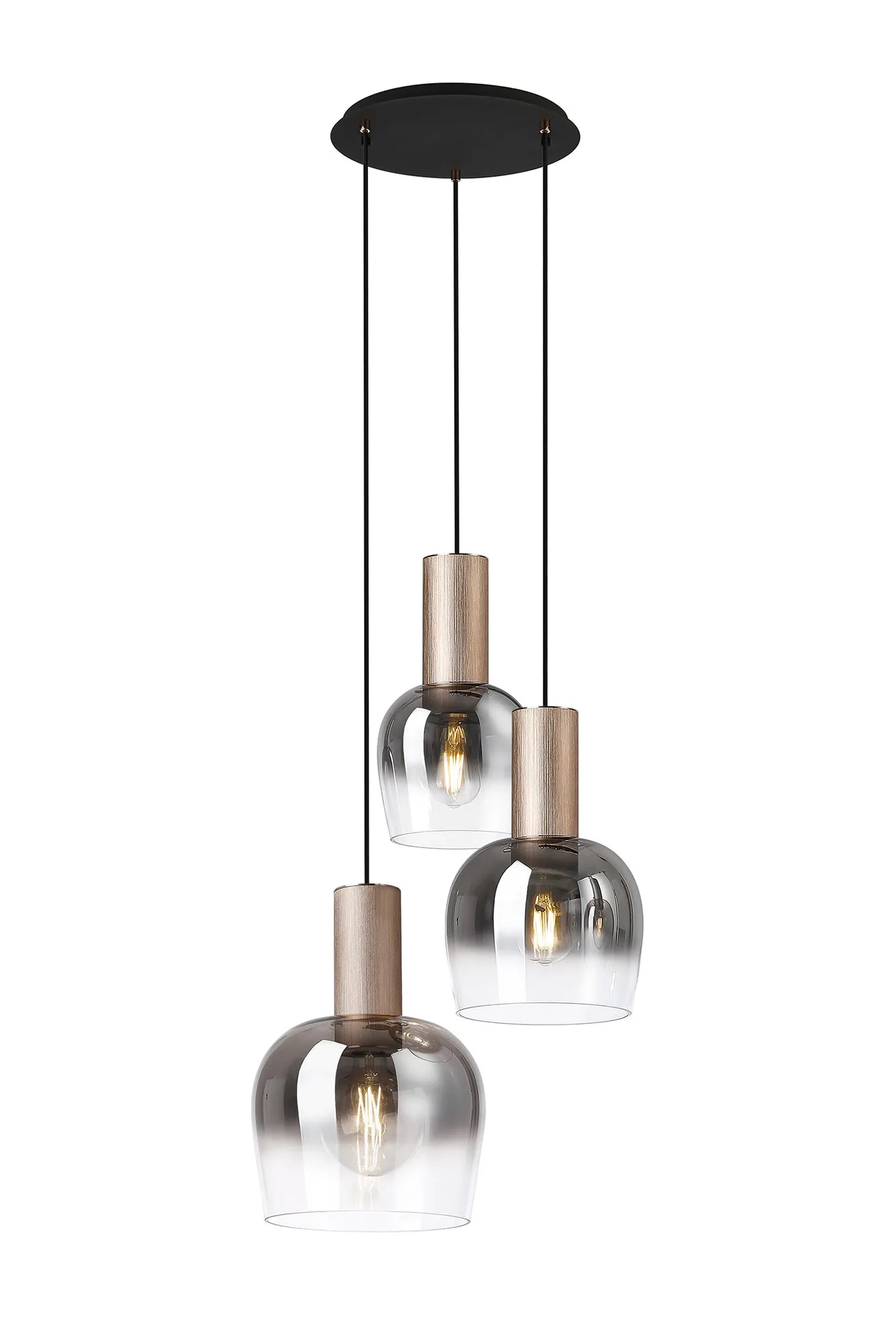 Camden Round Pendant Light- Various Sizes & Finishes