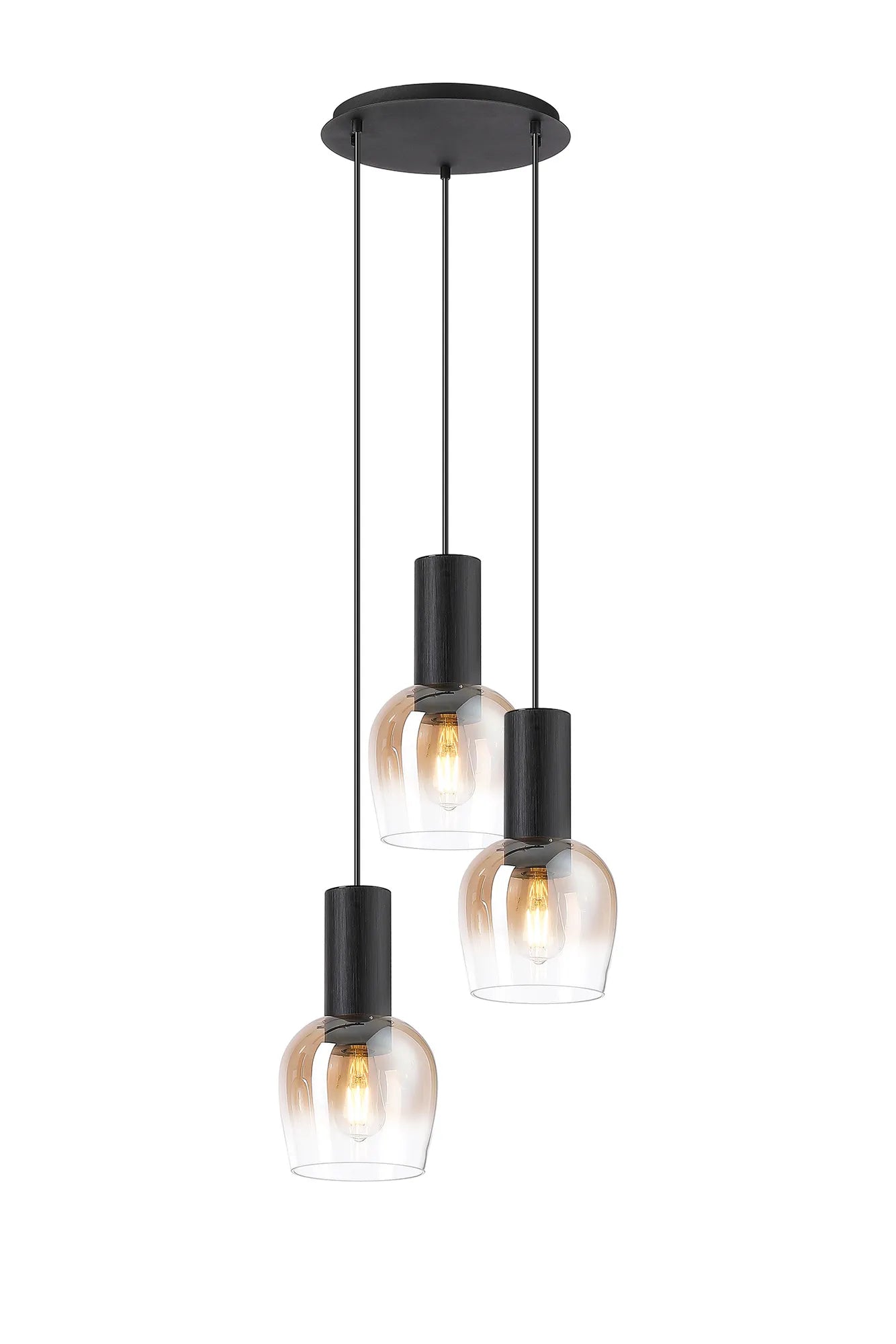 Camden Round Pendant Light- Various Sizes & Finishes