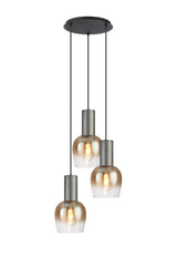 Camden Round Pendant Light- Various Sizes & Finishes
