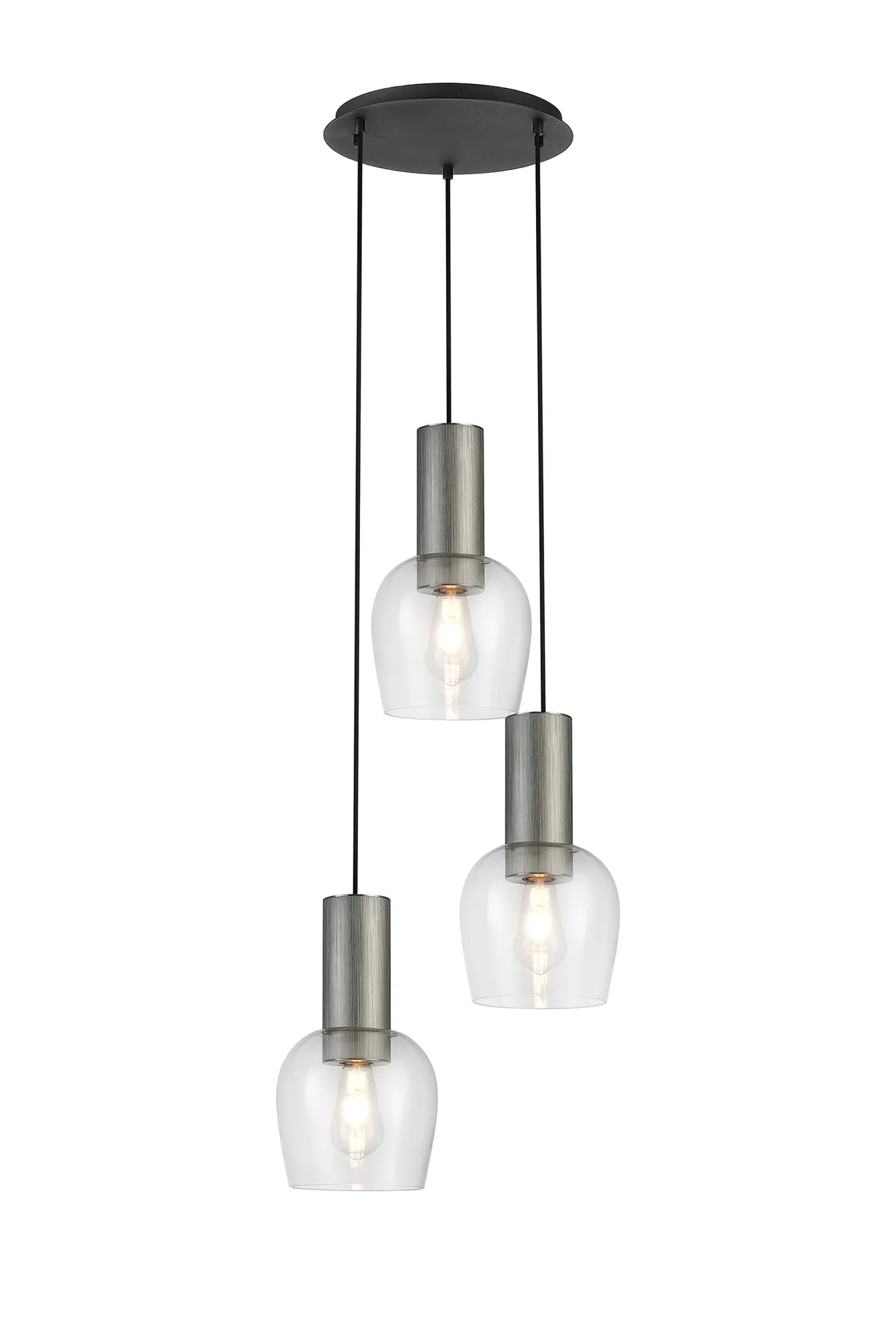 Camden Round Pendant Light- Various Sizes & Finishes