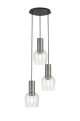 Camden Round Pendant Light- Various Sizes & Finishes