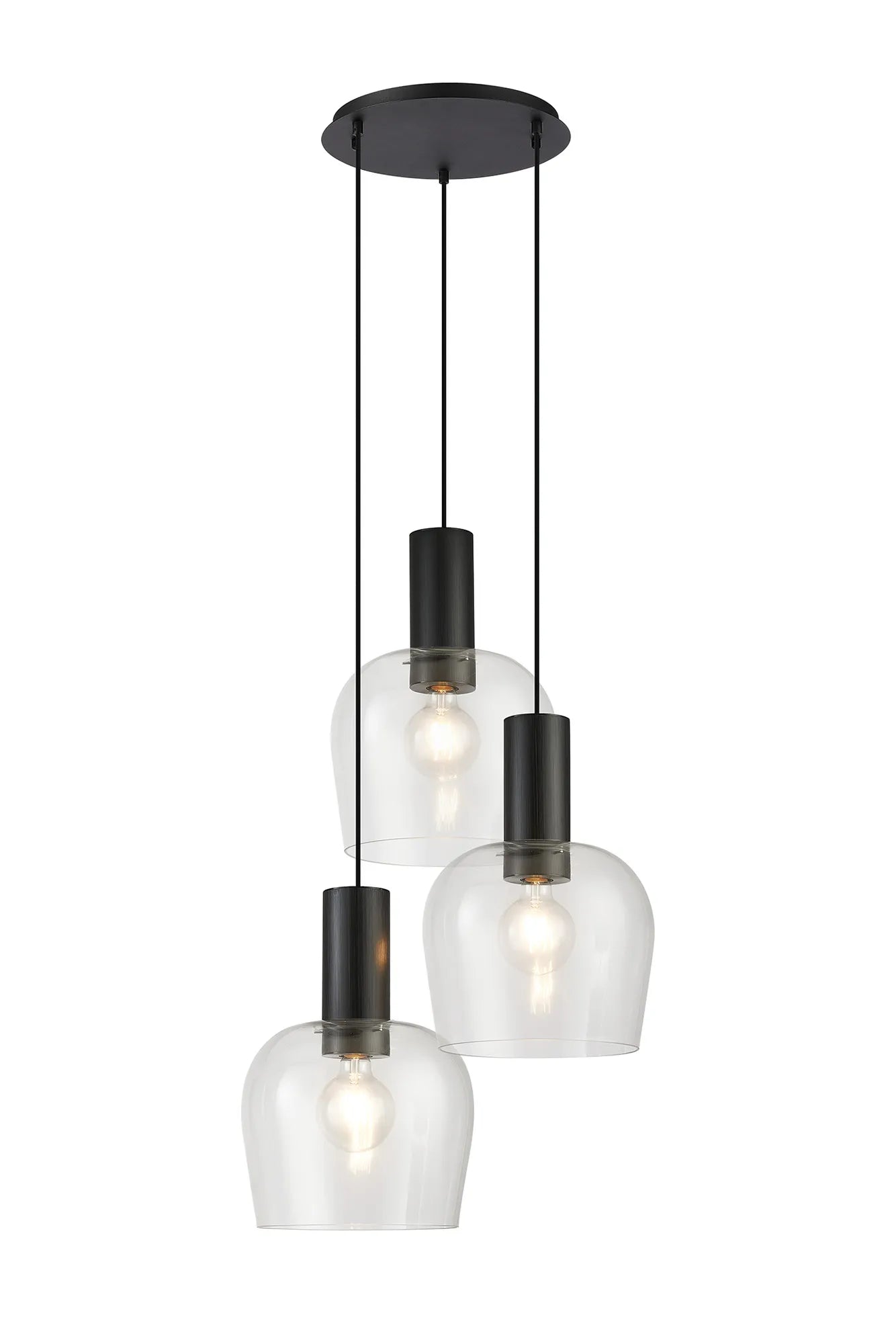 Camden 3/5 Lt Round Pendant In Various Finishes