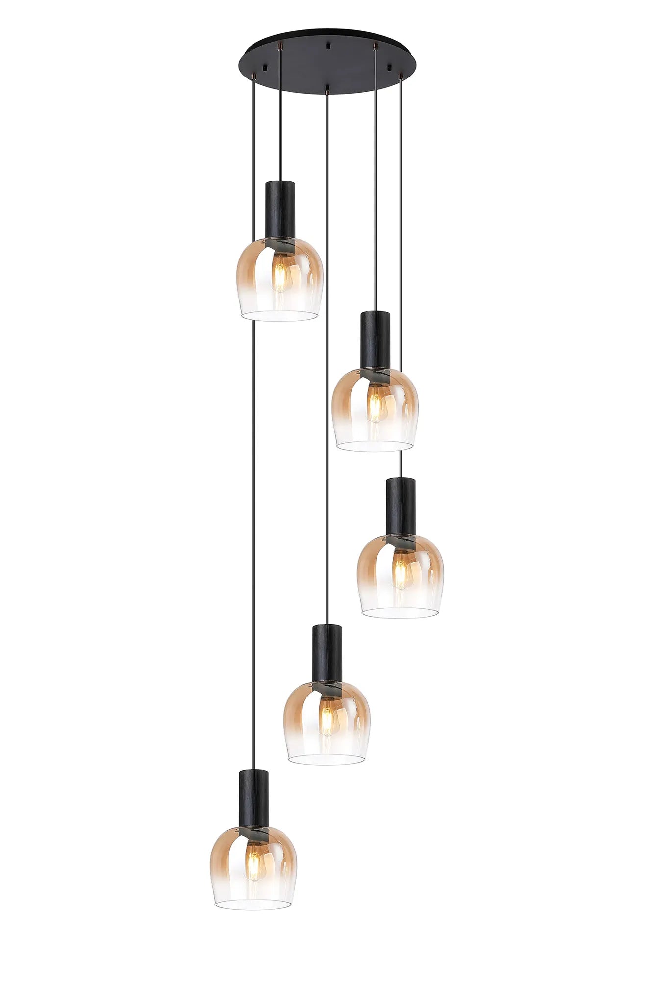 Camden 3/5 Lt Round Pendant In Various Finishes