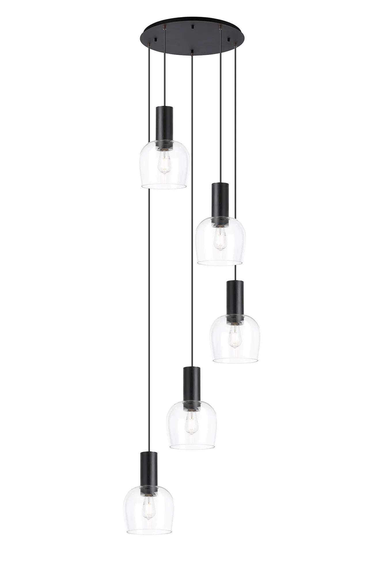 Camden 3/5 Lt Round Pendant In Various Finishes