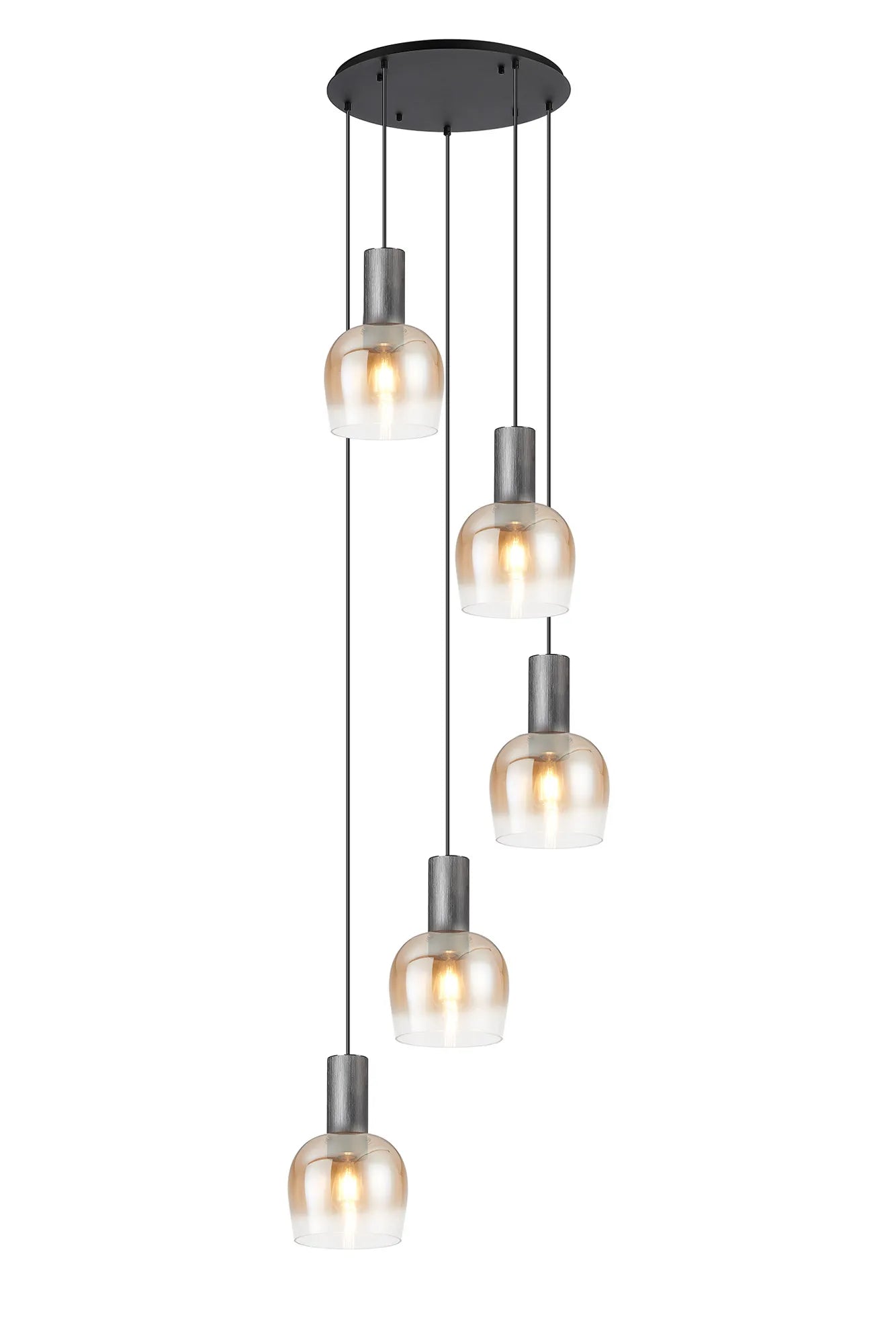 Camden 9 Light Round Pendant In Various Finishes