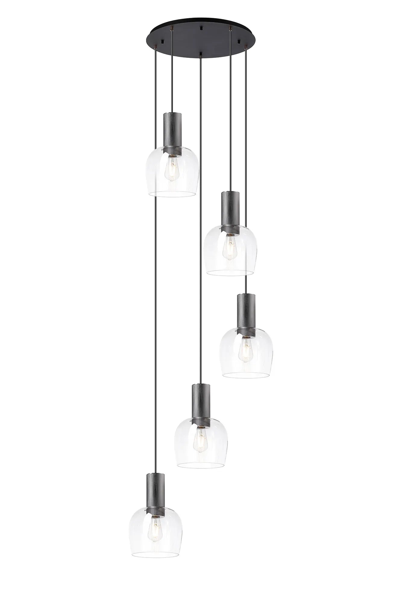 Camden 3/5 Lt Round Pendant In Various Finishes