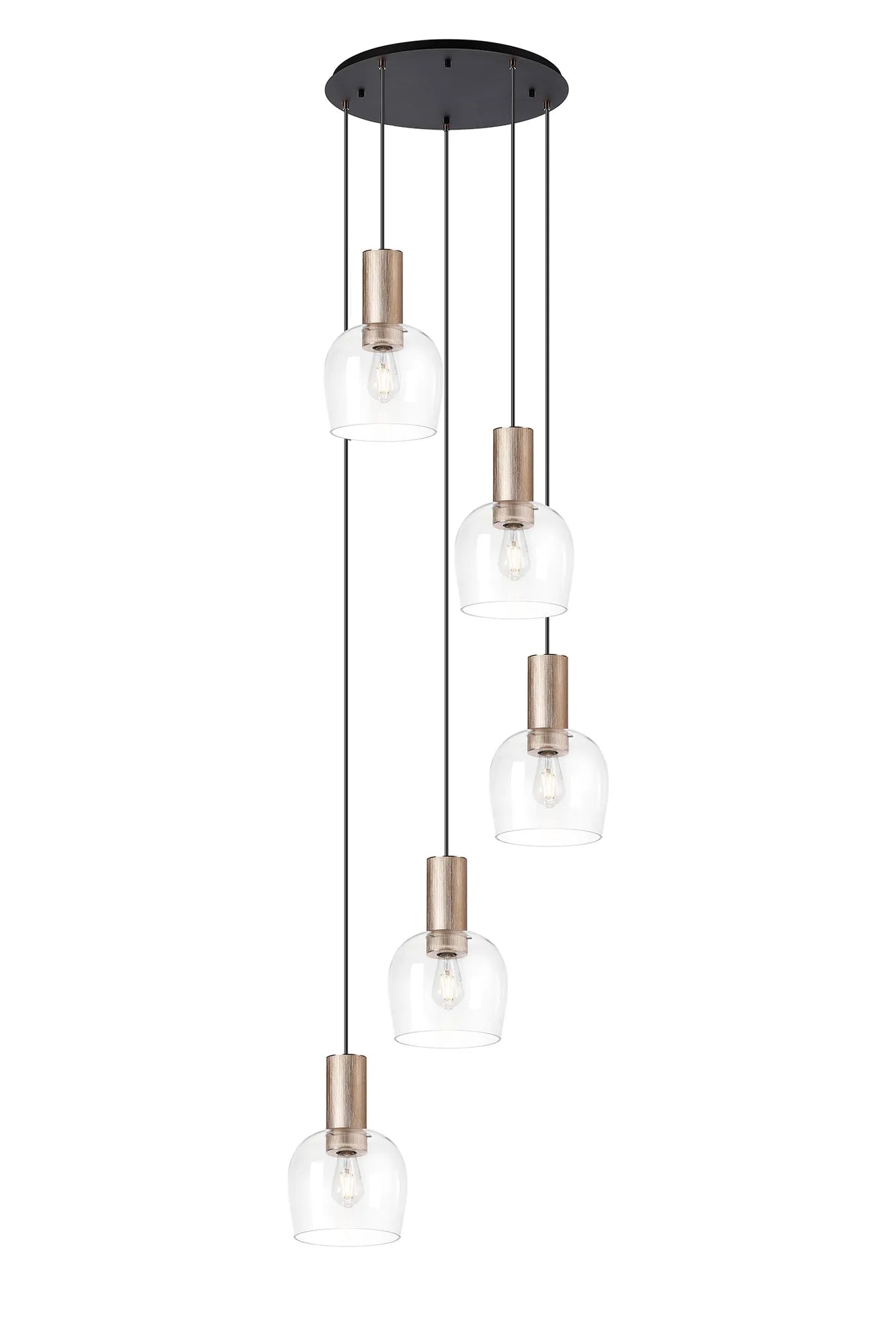 Camden 3/5 Lt Round Pendant In Various Finishes