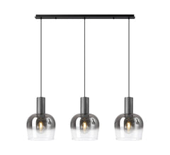 Camden 3Lt Linear Pendant- Various Sizes & Finishes