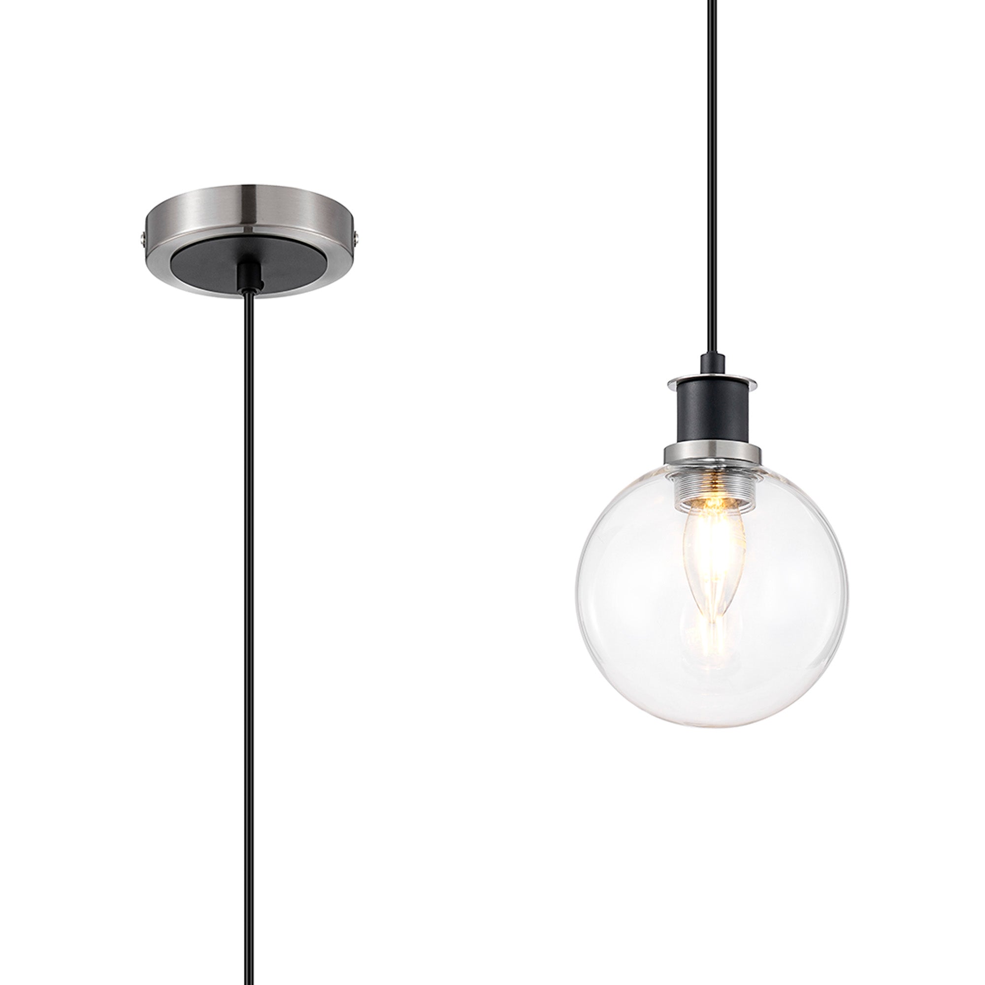 Cassie  Bathroom Pendant IP44- Various Finishes