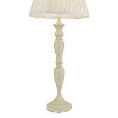 Caycee Table Lamp Cream With Shade E27