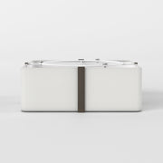 Elba Square 350/500 Shade- White/ Putty Finishes