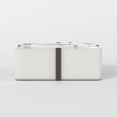 Elba Square 350/500 Shade- White/ Putty Finishes
