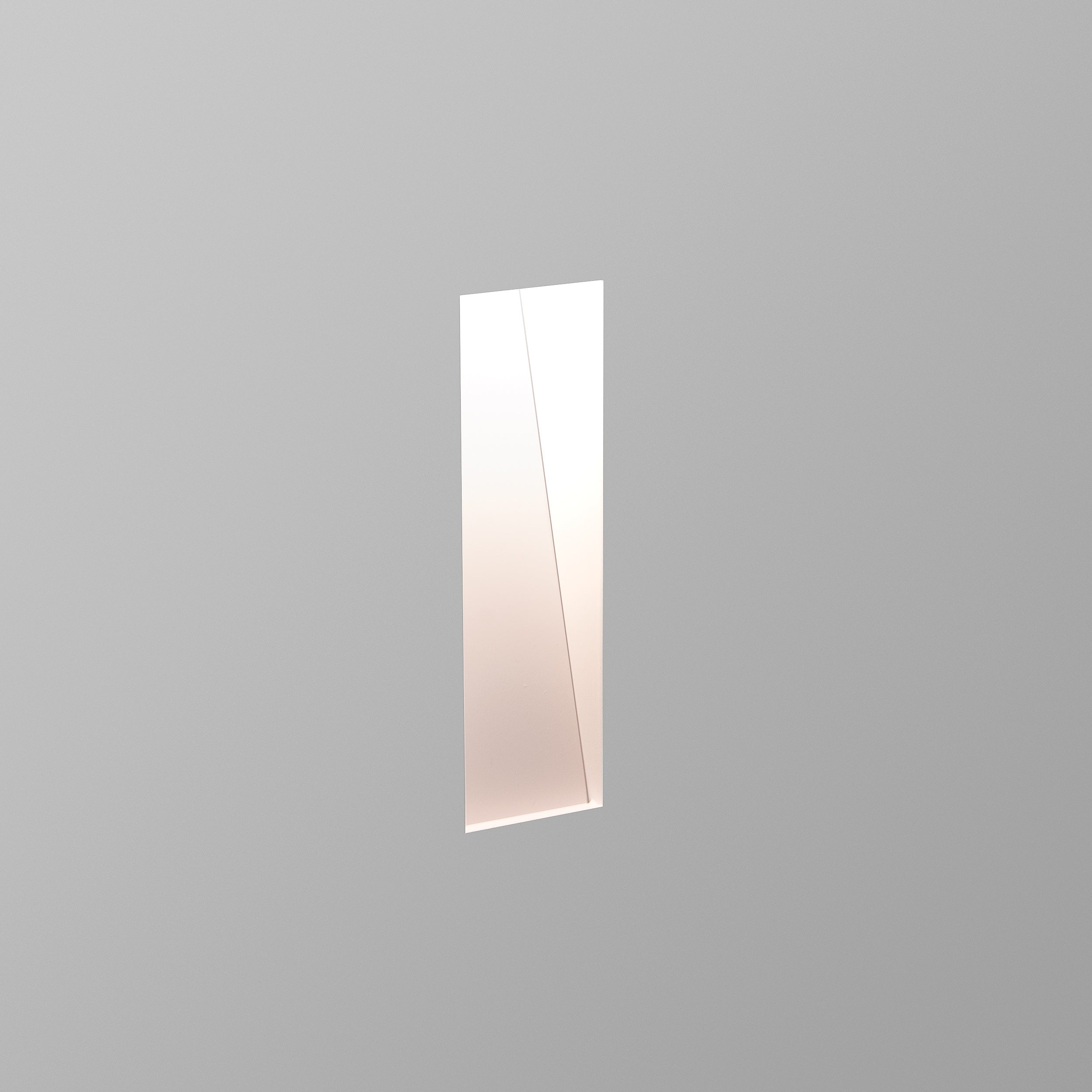 Borgo Trimless Bathroom Recessed Wall Light Integrated LED IP20 Various Types - Matt White Finish