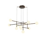 Cellar Pendant 11 Light, Replaceable 5W LEDs, 3000K, Black