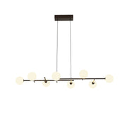 Cellar Linear Pendant 8 Light, Replaceable 5W LEDs, 4000K, Black