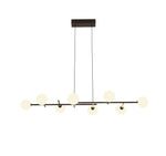 Cellar Linear Pendant 8 Light, Replaceable 5W LEDs, 4000K, Black