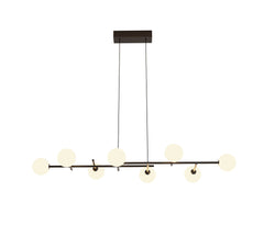 Cellar Linear Pendant 8 Light, Replaceable 5W LEDs, 4000K, Black