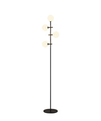 Cellar Floor Lamp 4 Light Black