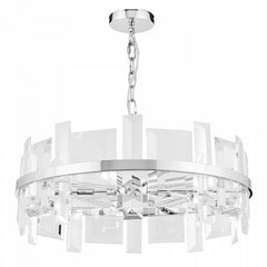 MAYTONI | 5lt Pendant Lamp Cerezo | Chrome/Glass - Cusack Lighting