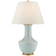 Lambay Table Lamp - Ice Blue/Coconut