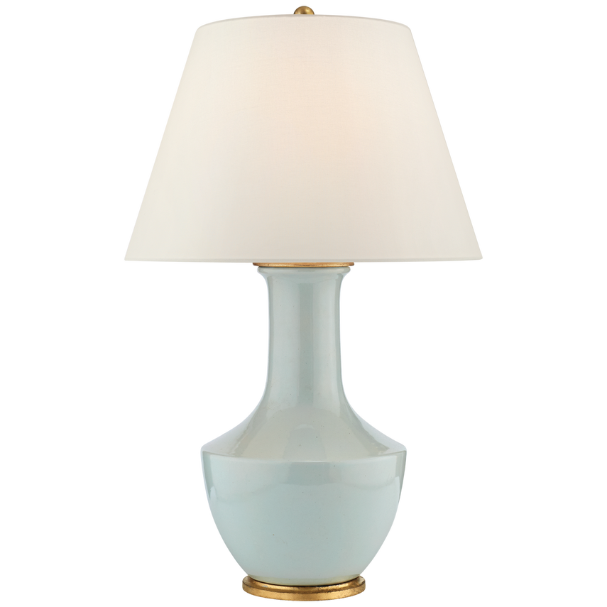 Lambay Table Lamp - Ice Blue/Coconut