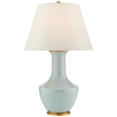Lambay Table Lamp - Ice Blue/Coconut