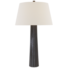 Fluted Spire Table Lamp - Various Colours