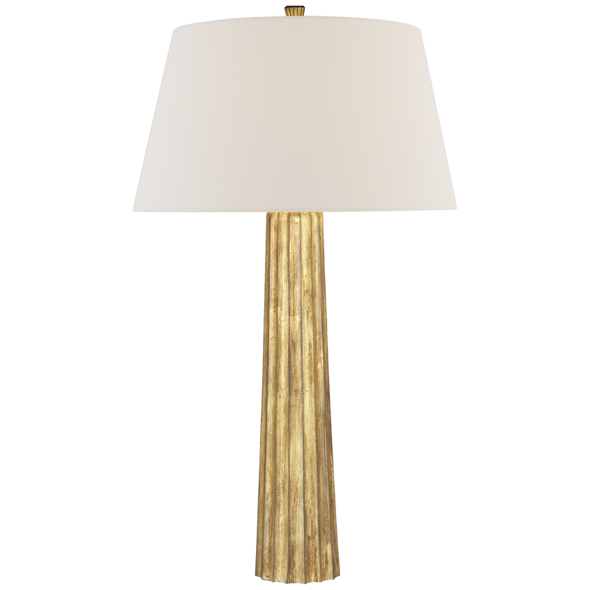 Fluted Spire Table Lamp - Various Colours