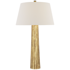 Fluted Spire Table Lamp - Various Colours