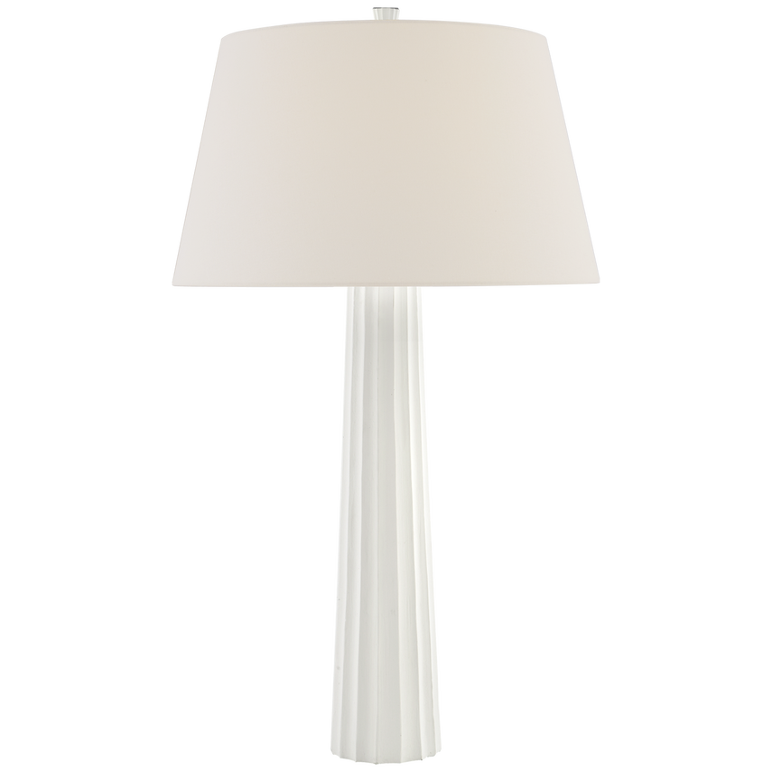 Fluted Spire Table Lamp - Various Colours