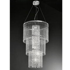 FRANKLITE Charisma FL2310/6 Chandelier - Cusack Lighting