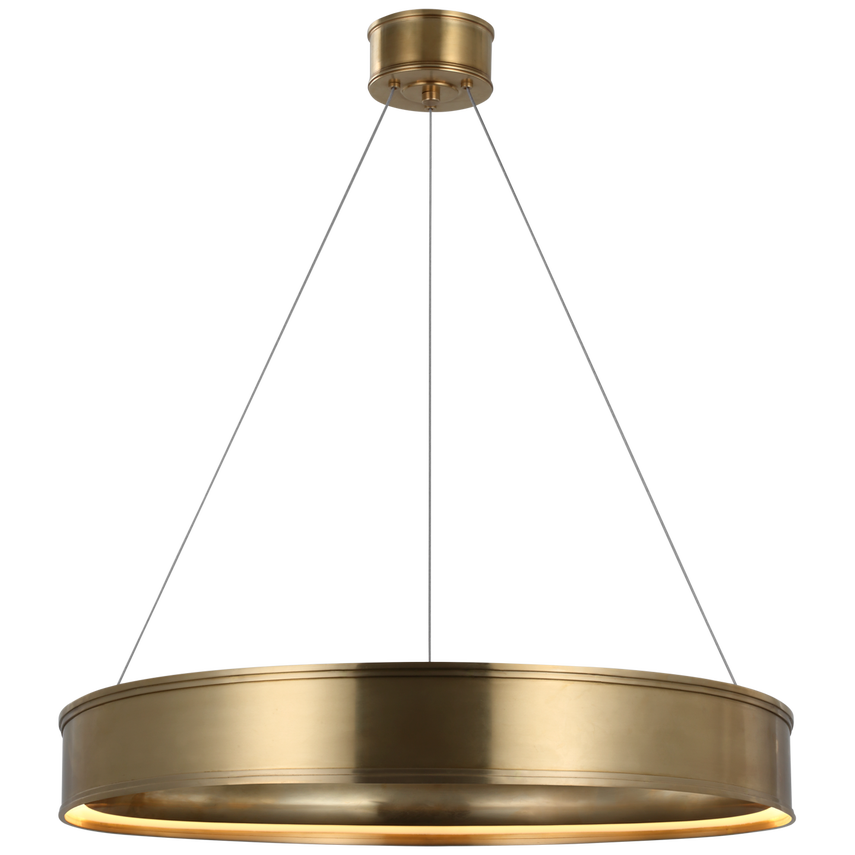 Connery Brass/Bronze LED Ring Pendant - Various Sizes