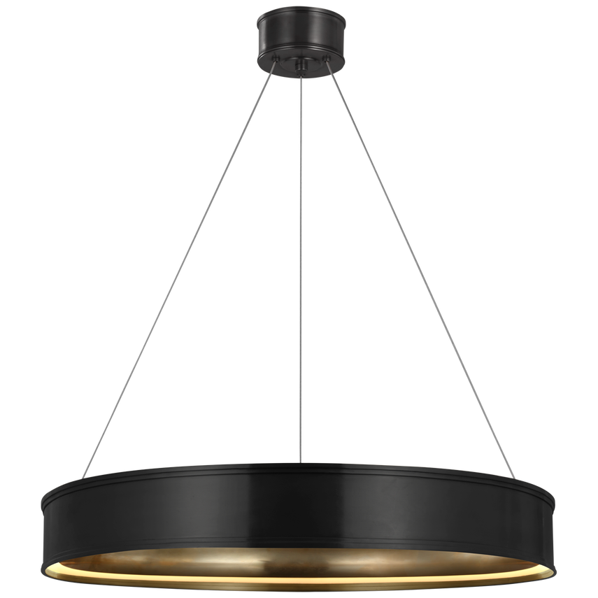 Connery Brass/Bronze LED Ring Pendant - Various Sizes