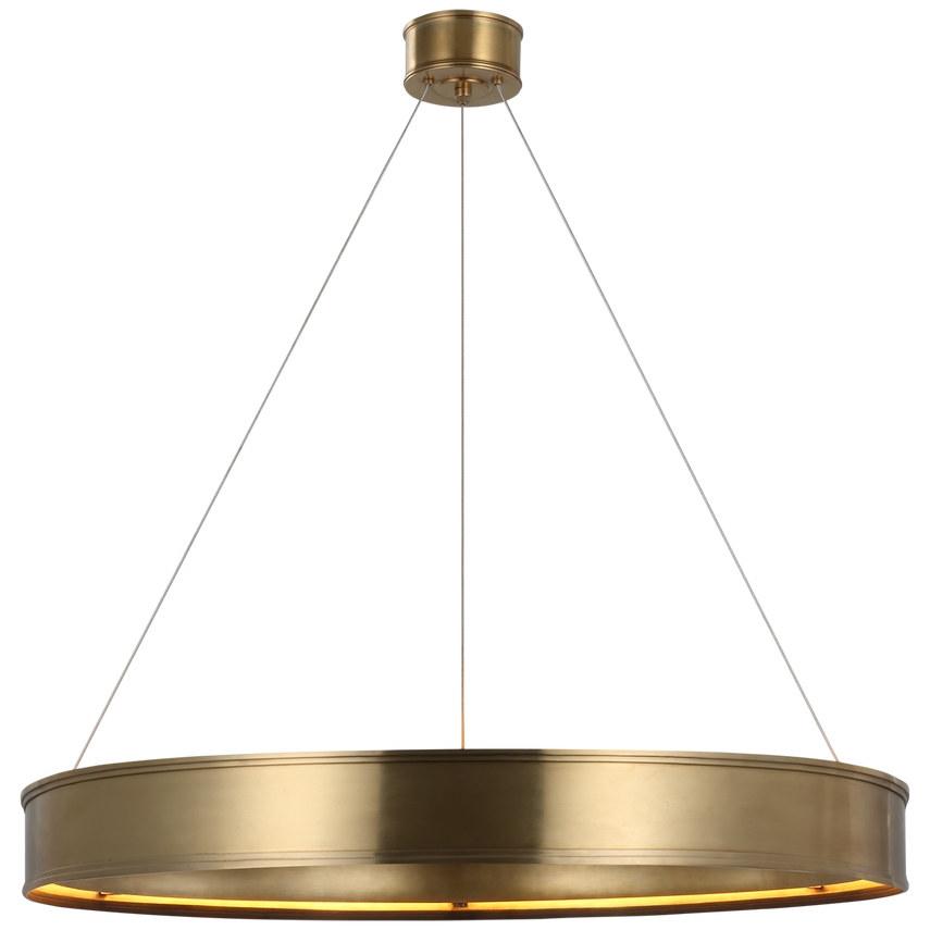 Connery Brass/Bronze LED Ring Pendant - Various Sizes
