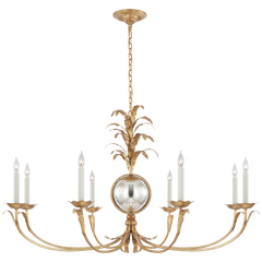 Gramercy Grande Chandelier - Gilded Iron
