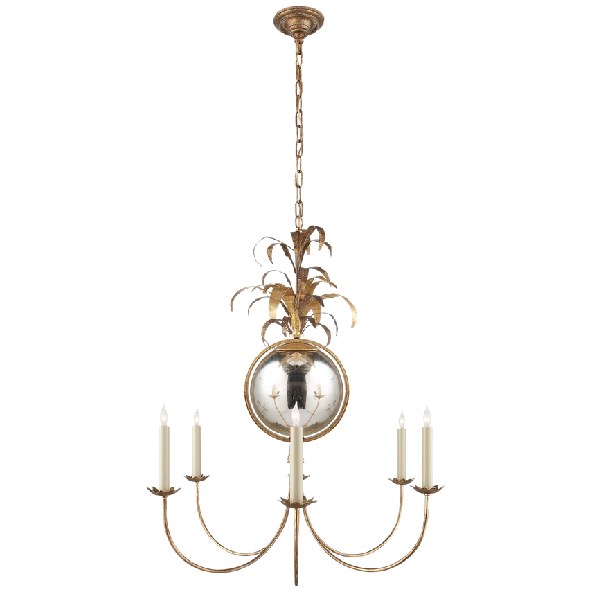 Gramercy Grande Chandelier - Gilded Iron