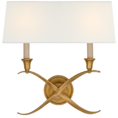 Cross Bouillotte Sconce - Various Colorus