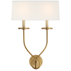 Symemetric Twist Double Sconce - Various Colours
