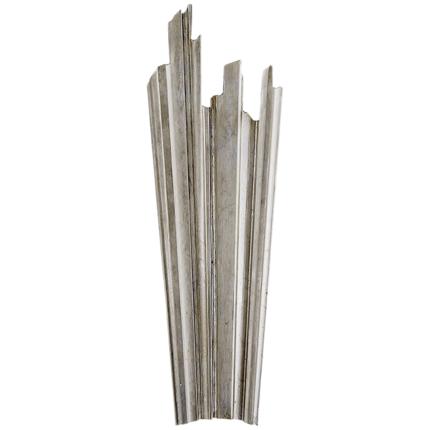 Claymore Sconce - Silver Leaf/Gild