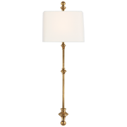 Cawdor Stanchion Wall Light - Antique Brass/Iron