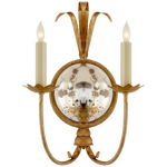 Gramercy Double Sconce - Gilded Iron
