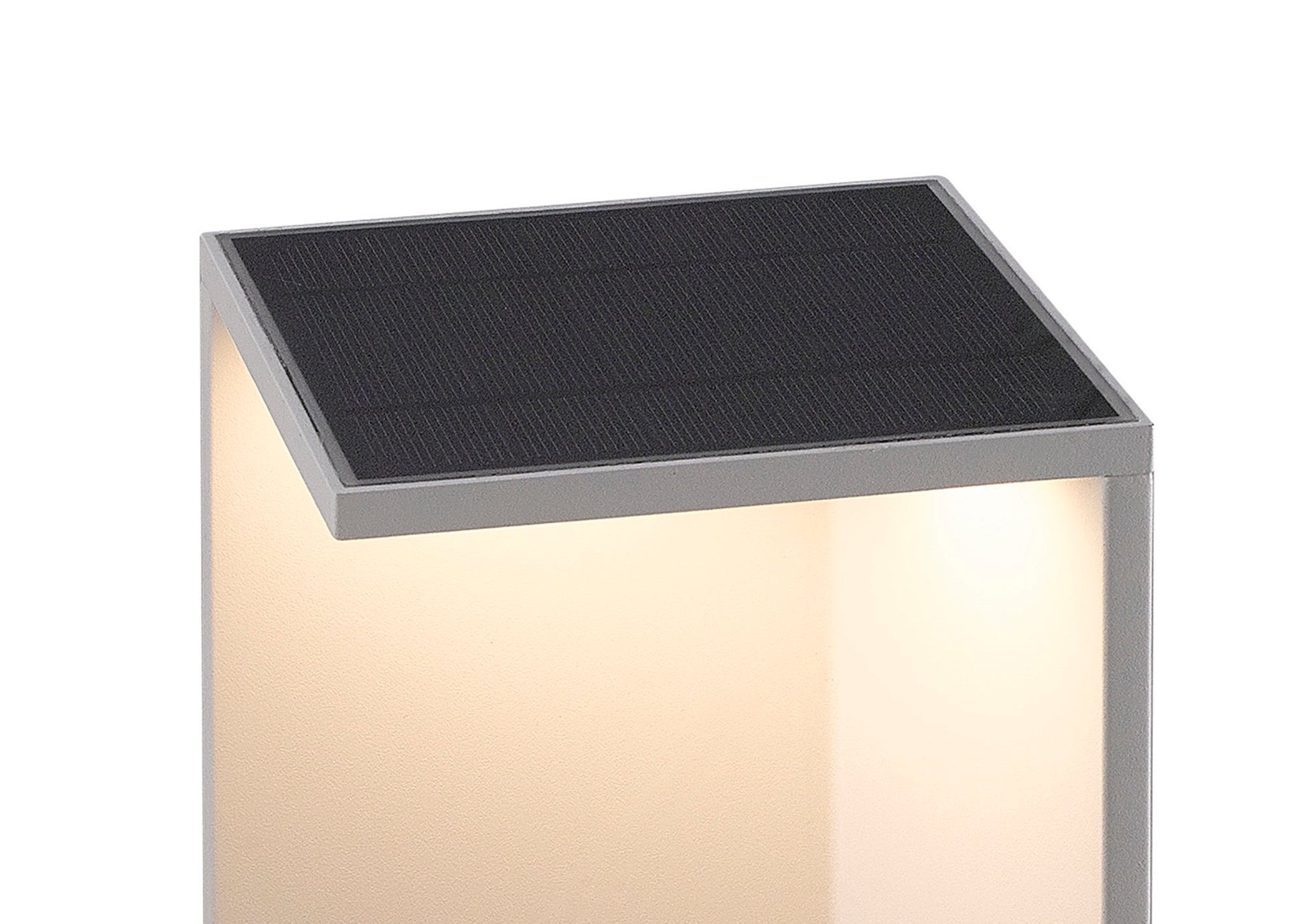 Chevalier Bollard Solar/Sensor, 2.2W LED, 3000K, 188lm, IP54, Graphite, 3yrs Warranty