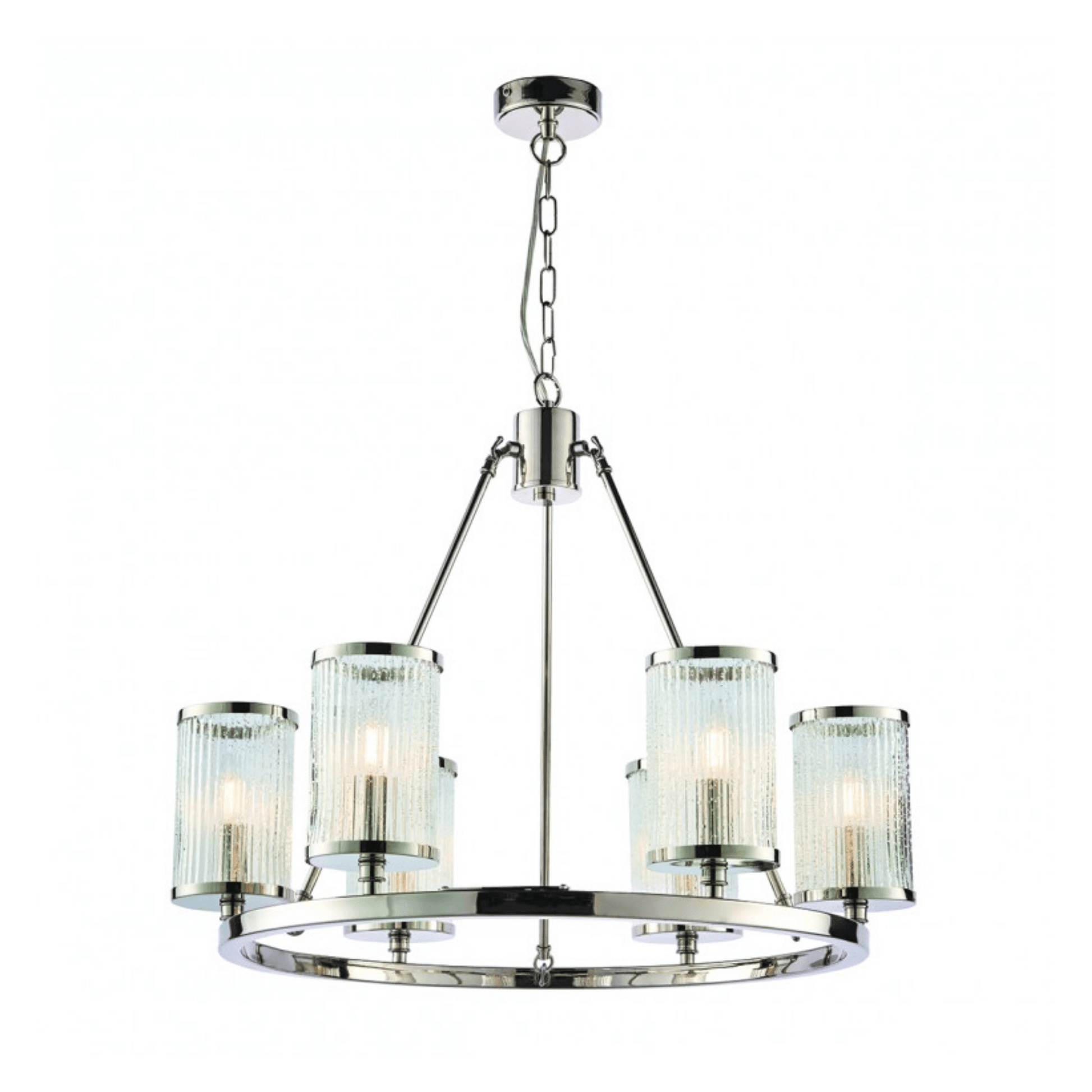 Chicane 6 Pendant Light - Cusack Lighting