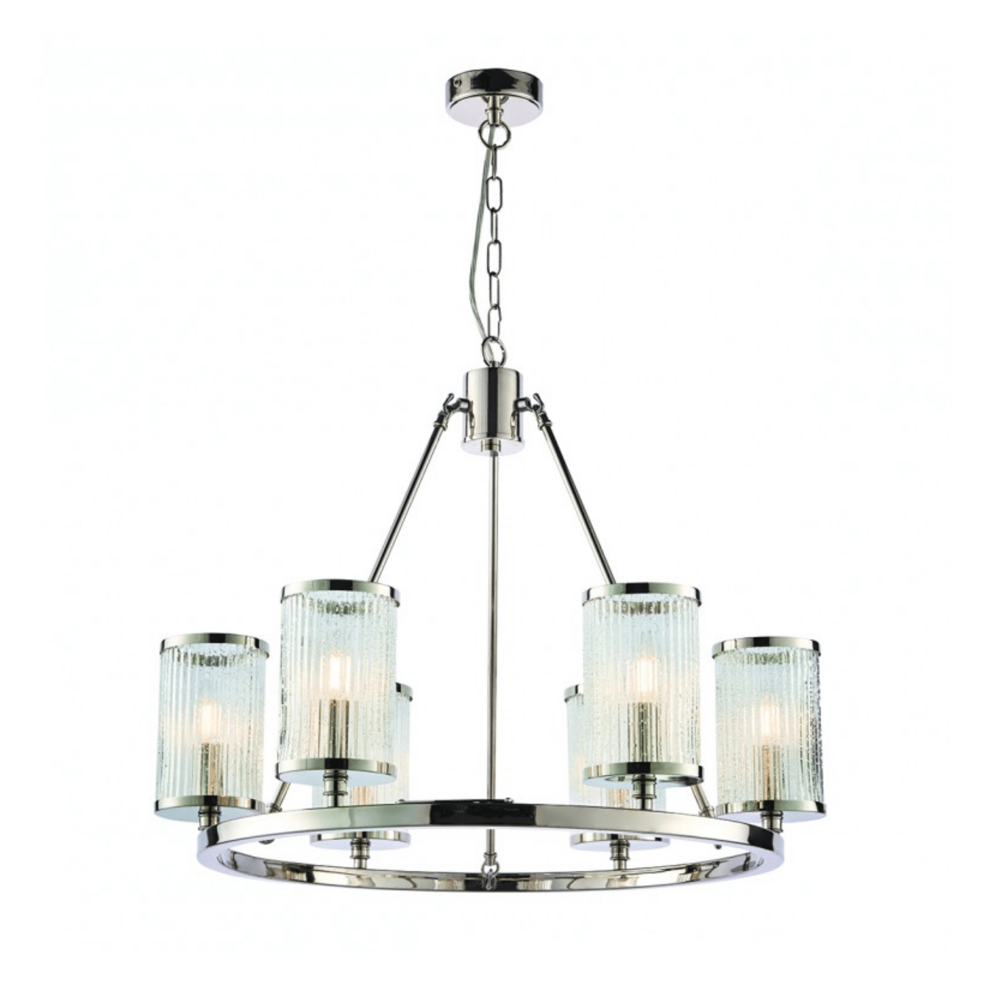 Chicane 6 Pendant Light - Cusack Lighting